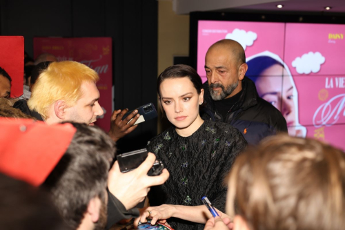 Daisy Ridley at Sometimes I Think About Dying Premiere in Paris, January 2024 1