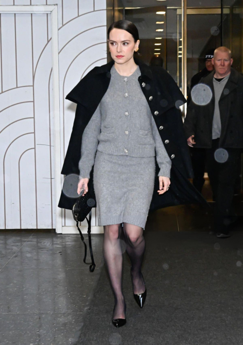 Daisy Ridley Out and About in New York, January 2024 9