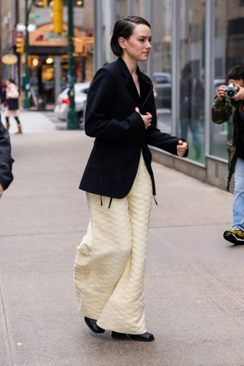 Daisy Ridley Out in New York, January 2024