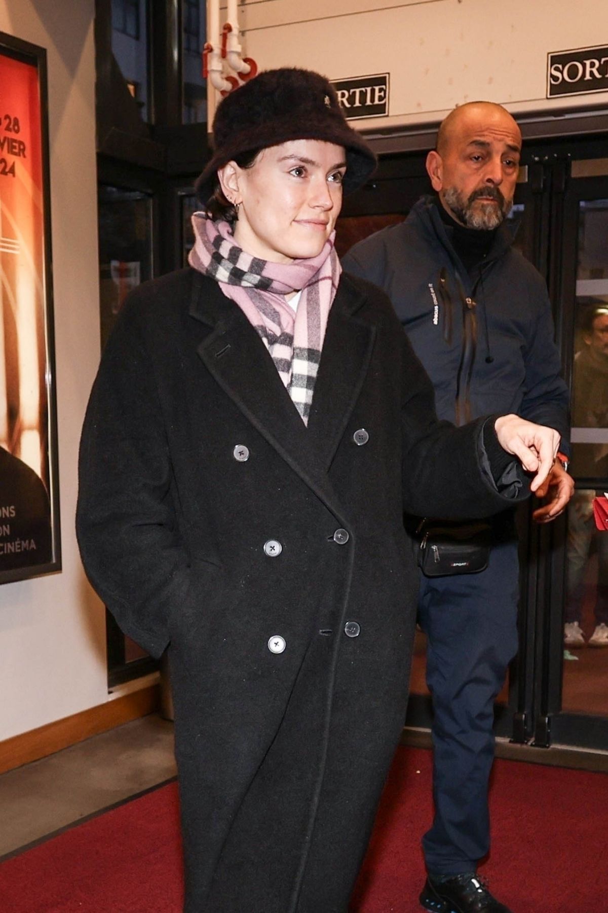 Daisy Ridley Promotes Upcoming Movie in Paris, January 2024