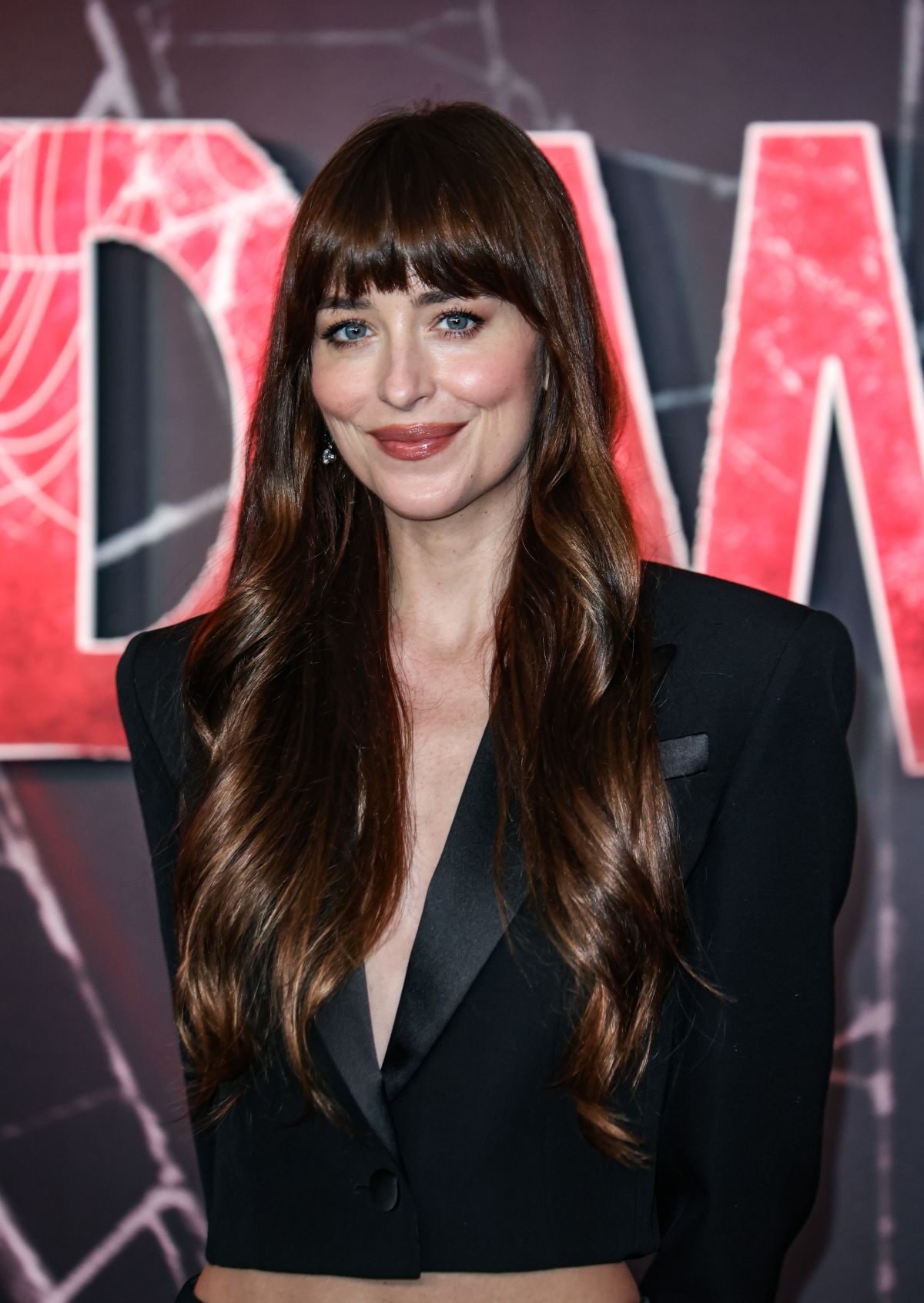 Dakota Johnson at Madame Web Photocall in London, January 2024