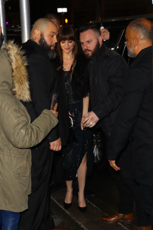 Dakota Johnson at SNL Afterparty at Zuma, New York, January 2024 1