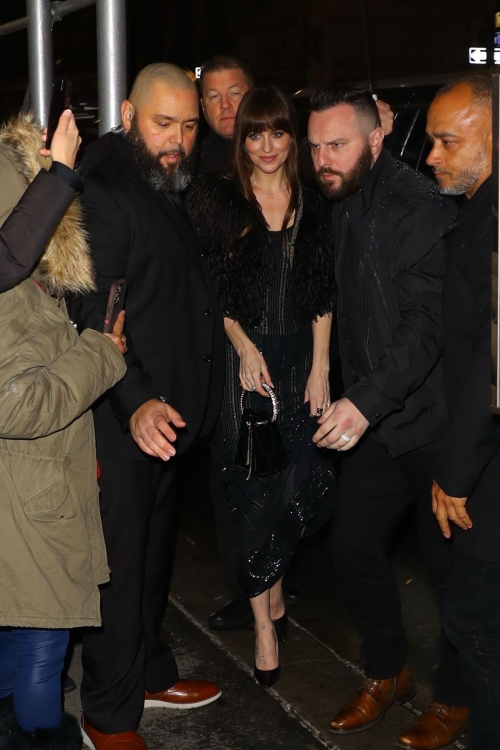 Dakota Johnson at SNL Afterparty at Zuma, New York, January 2024 4