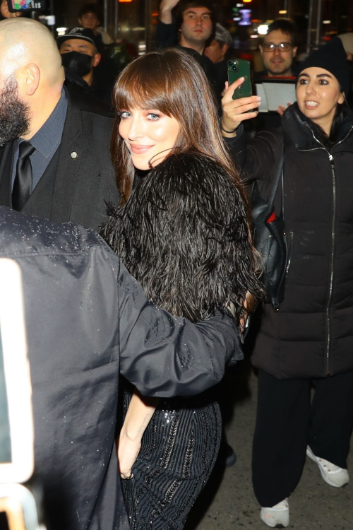 Dakota Johnson at SNL Afterparty at Zuma, New York, January 2024 5