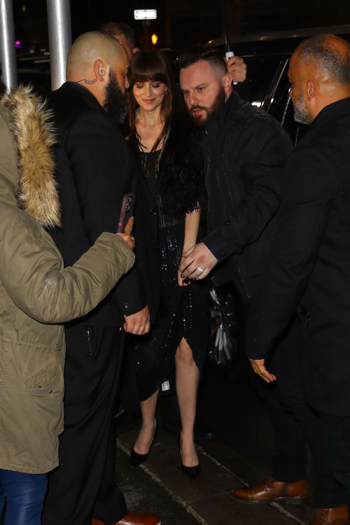 Dakota Johnson at SNL Afterparty at Zuma, New York, January 2024 6