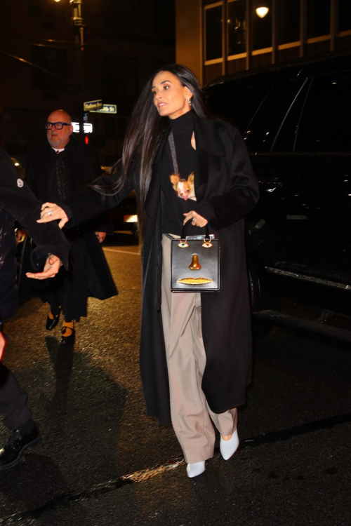 Demi Moore at SNL Afterparty at Zuma, New York, January 2024 2