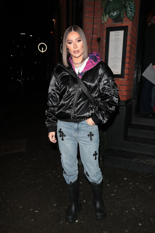 Demi Sims at Milli Jo’s 21st Birthday Party in London, January 2024