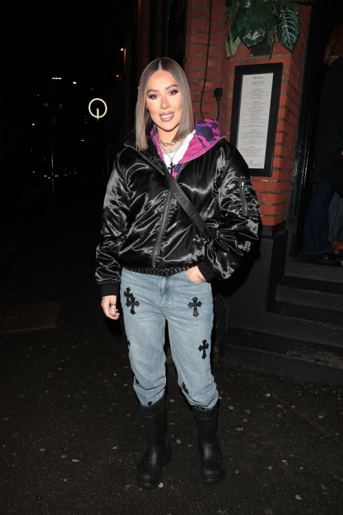 Demi Sims at Milli Jo’s 21st Birthday Party in London, January 2024 2