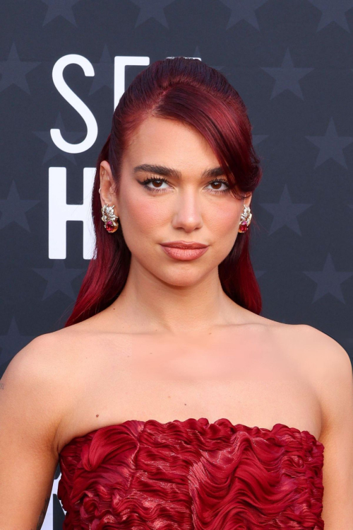 Dua Lipa at 2024 Critics Choice Awards in Santa Monica, January 2024 7