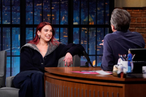 Dua Lipa at Late Night with Seth Meyers, January 2024 6