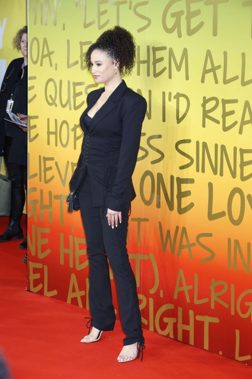 Elarica Johnson at Bob Marley One Love UK Premiere in London, January 2024 2