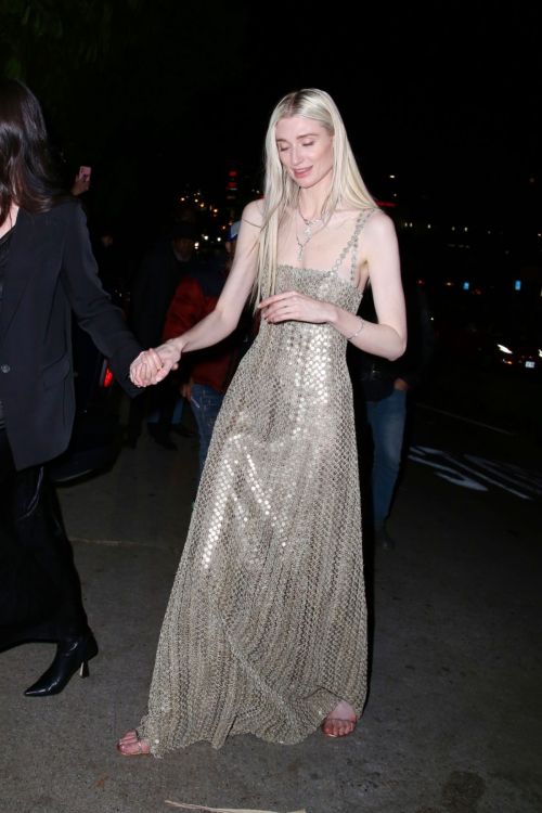 Elizabeth Debicki Arrives at Golden Globes Afterparty, January 2024 2