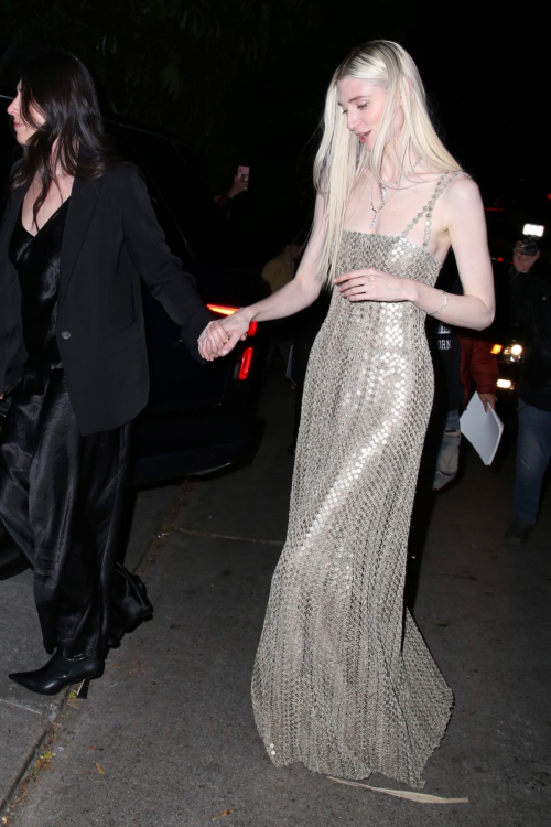 Elizabeth Debicki Arrives at Golden Globes Afterparty, January 2024 3