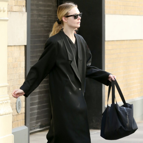 Elle Fanning Heads to Matinee Performance of Appropriate in New York, January 2024 4