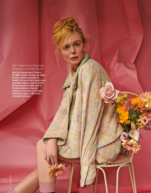 Elle Fanning in Natural Style Magazine, January 2024 1