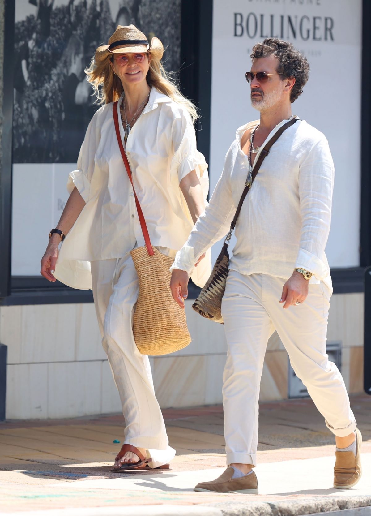 Elle Macpherson and Doyle Bramhall at Avalon, January 2024