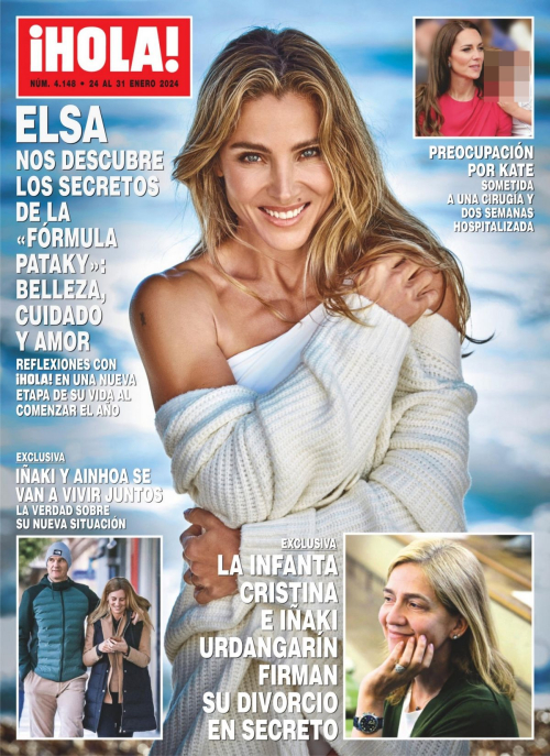 Elsa Pataky in Hola Spain Magazine, January 2024