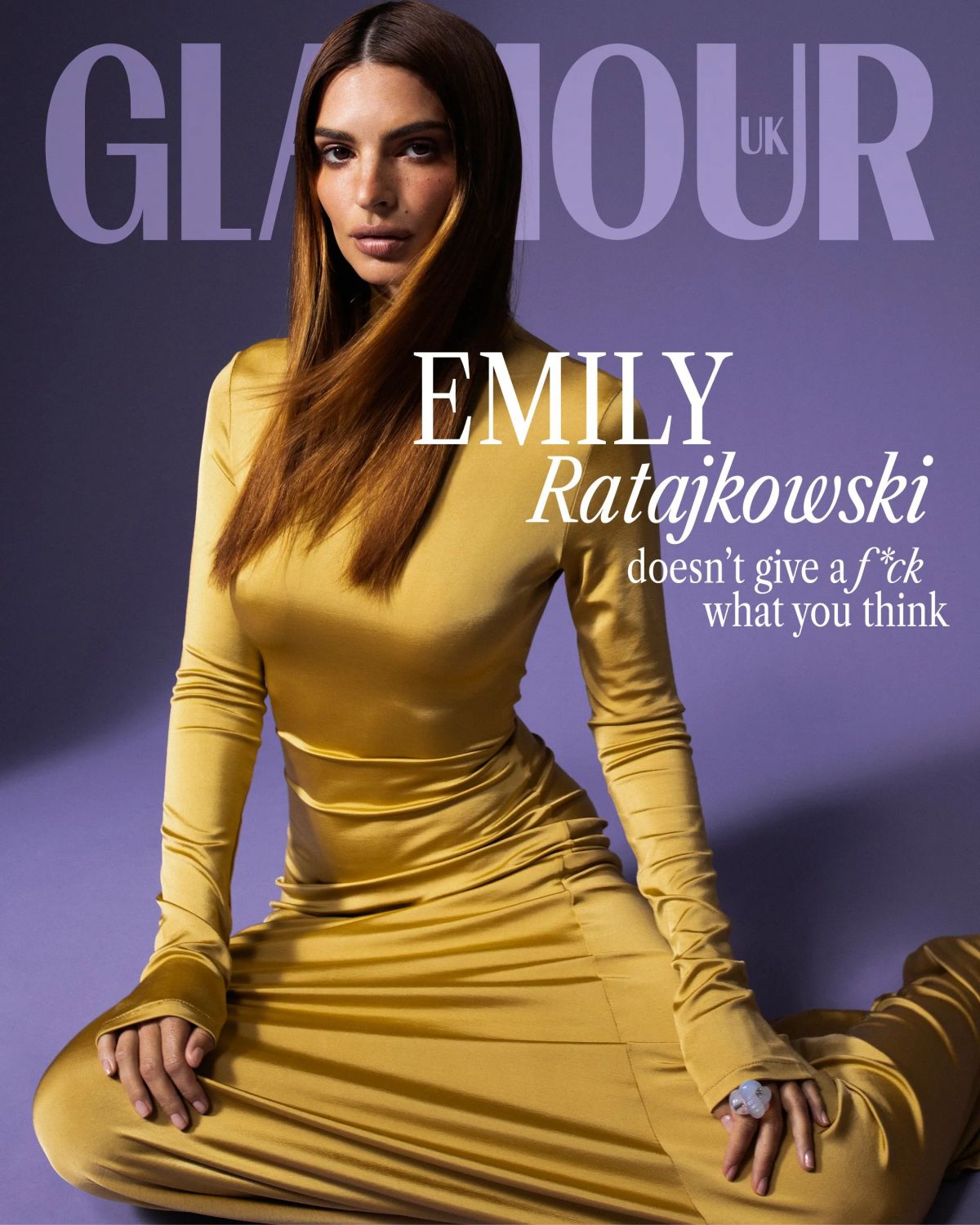 Emily Ratajkowski for Glamour UK, January 2024