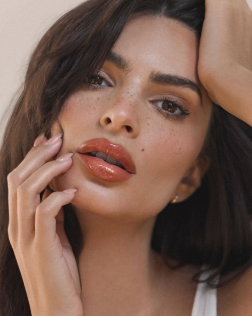 Emily Ratajkowski for Hourglass Cosmetics, January 2024