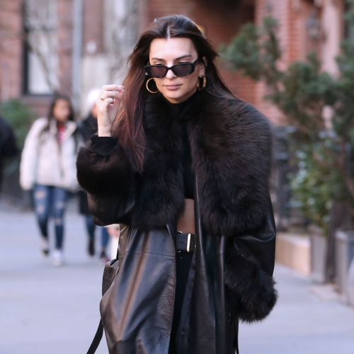 Emily Ratajkowski Heading to a Photoshoot in New York, January 2024 4