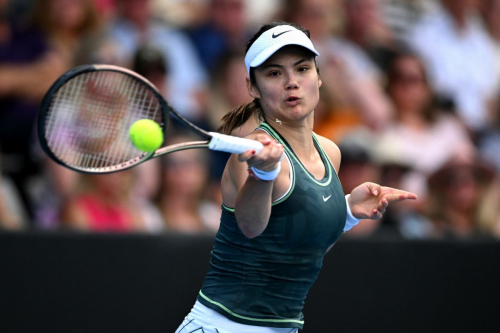 Emma Raducanu at Women’s ASB Classic in Auckland, January 2024 1