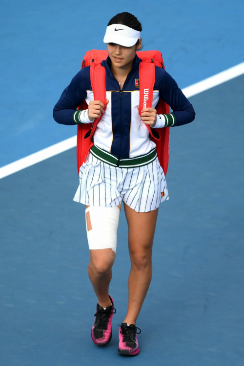 Emma Raducanu at Women’s ASB Classic in Auckland, January 2024 4