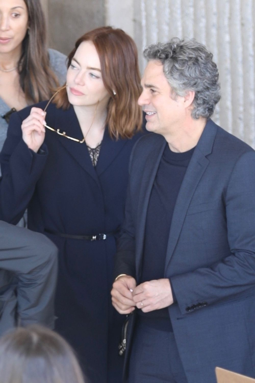 Emma Stone and Mark Ruffalo Promote Poor Things in Palm Springs, January 2024 3