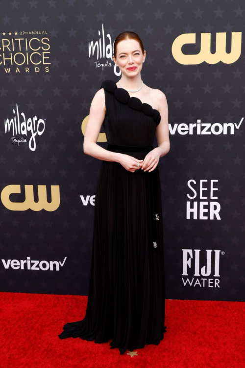 Emma Stone at 2024 Critics Choice Awards in Santa Monica, January 2024 5