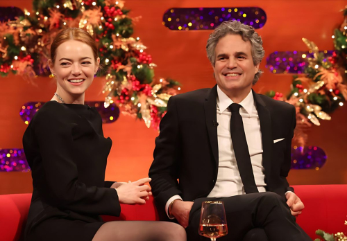 Emma Stone at Graham Norton Show, December 2023 3