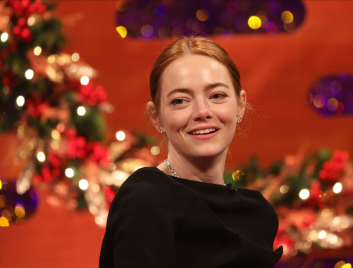 Emma Stone at Graham Norton Show, December 2023 6