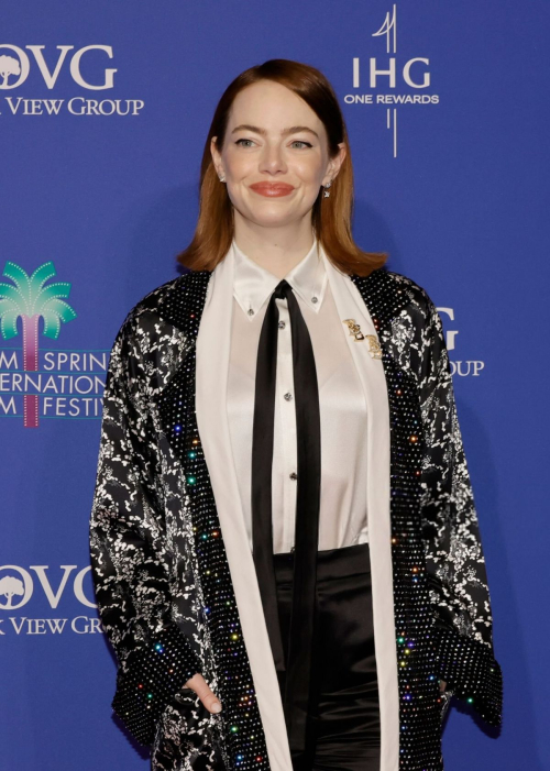 Emma Stone at Palm Springs Film Festival, January 2024 1