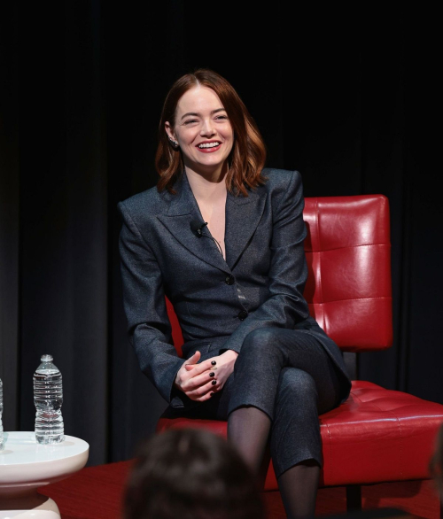 Emma Stone at SAG-AFTRA Career Conversation, New York, January 2024 6