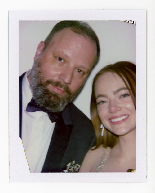 Emma Stone Polaroids for Vulture at Golden Globes, January 2024 2