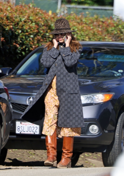 Eva Mendes Out and About in Santa Barbara, January 2024 5