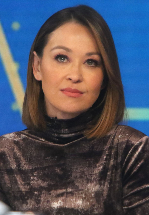 Eva Pilgrim at Good Morning America in New York, January 2024 5