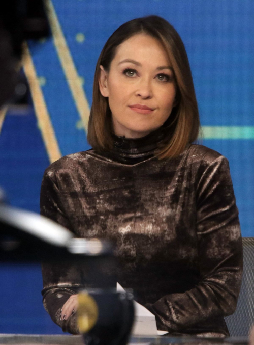 Eva Pilgrim at Good Morning America in New York, January 2024 6