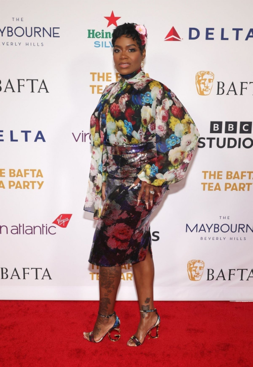 Fantasia Barrino at Bafta Tea Party in Beverly Hills, January 2024 1