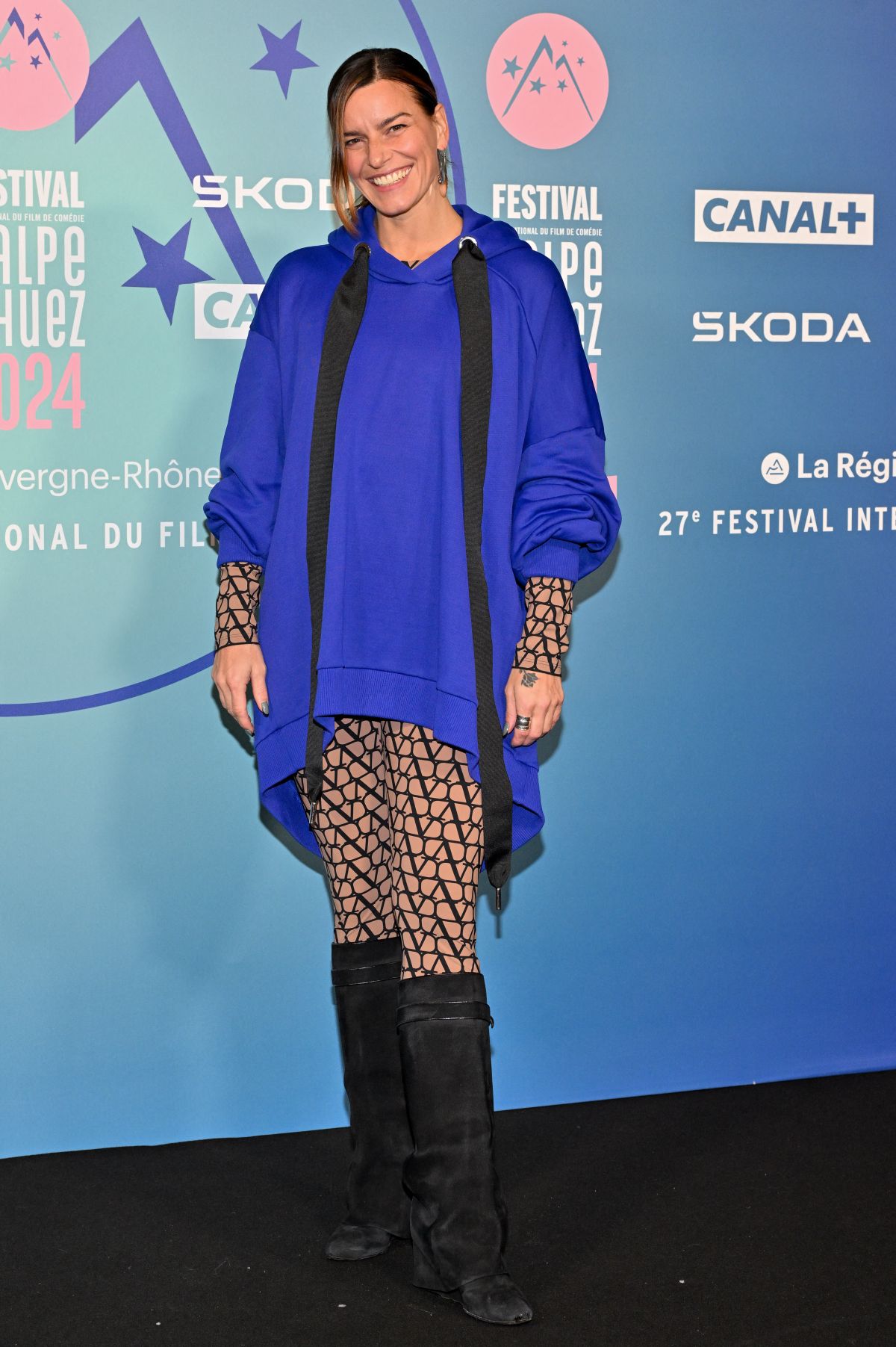 Fauve Hautot at 14 Jours Pour Aller Mieux Screening at Alpe d