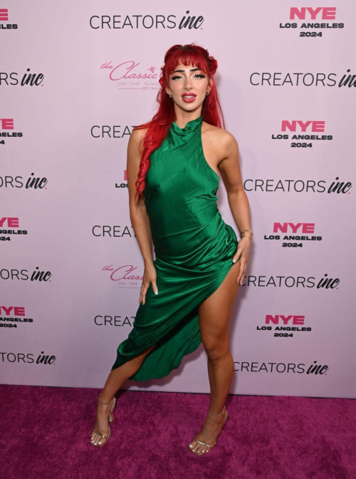 Fitness Nala at Creators Inc NYE in Los Angeles, December 2023 1