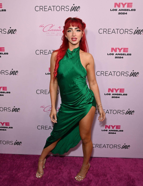 Fitness Nala at Creators Inc NYE in Los Angeles, December 2023 3