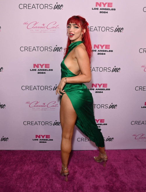 Fitness Nala at Creators Inc NYE in Los Angeles, December 2023 5