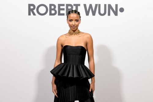 Flore Coquerel at Robert Wun Haute Couture Show, January 2024 1