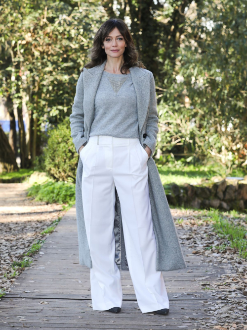 Francesca Cavallin at The Fantastic 5 TV Series Photocall in Rome, January 2024 1