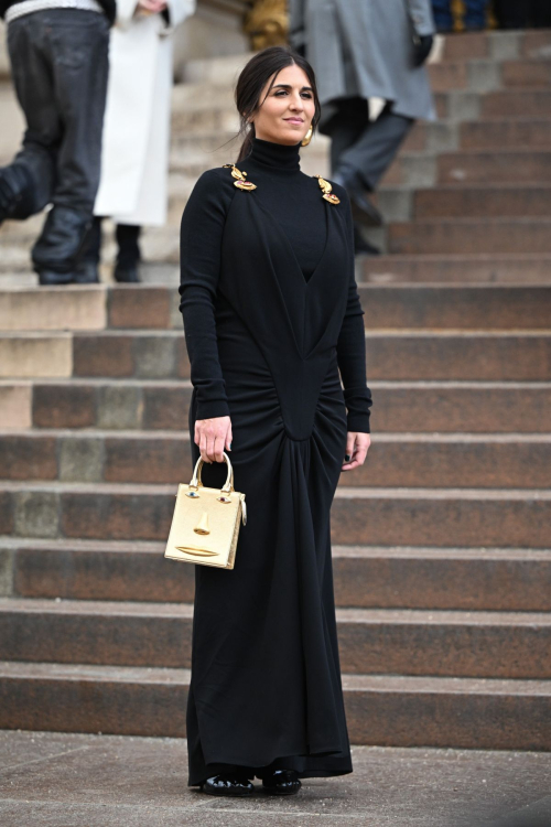 Geraldine Nakache at Schiaparelli Haute Couture Show, January 2024 1