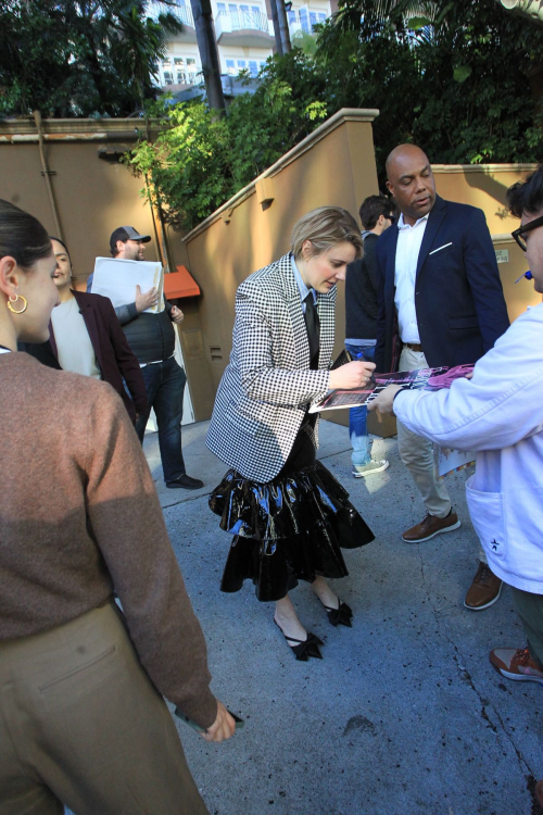 Greta Gerwig Signs Autographs at AFI Awards in Beverly Hills, January 2024 1