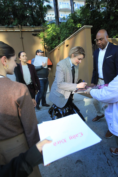 Greta Gerwig Signs Autographs at AFI Awards in Beverly Hills, January 2024 2