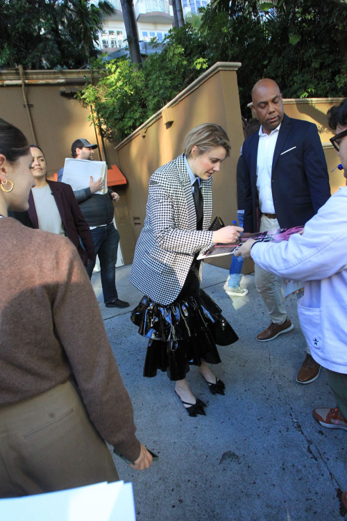 Greta Gerwig Signs Autographs at AFI Awards in Beverly Hills, January 2024 6