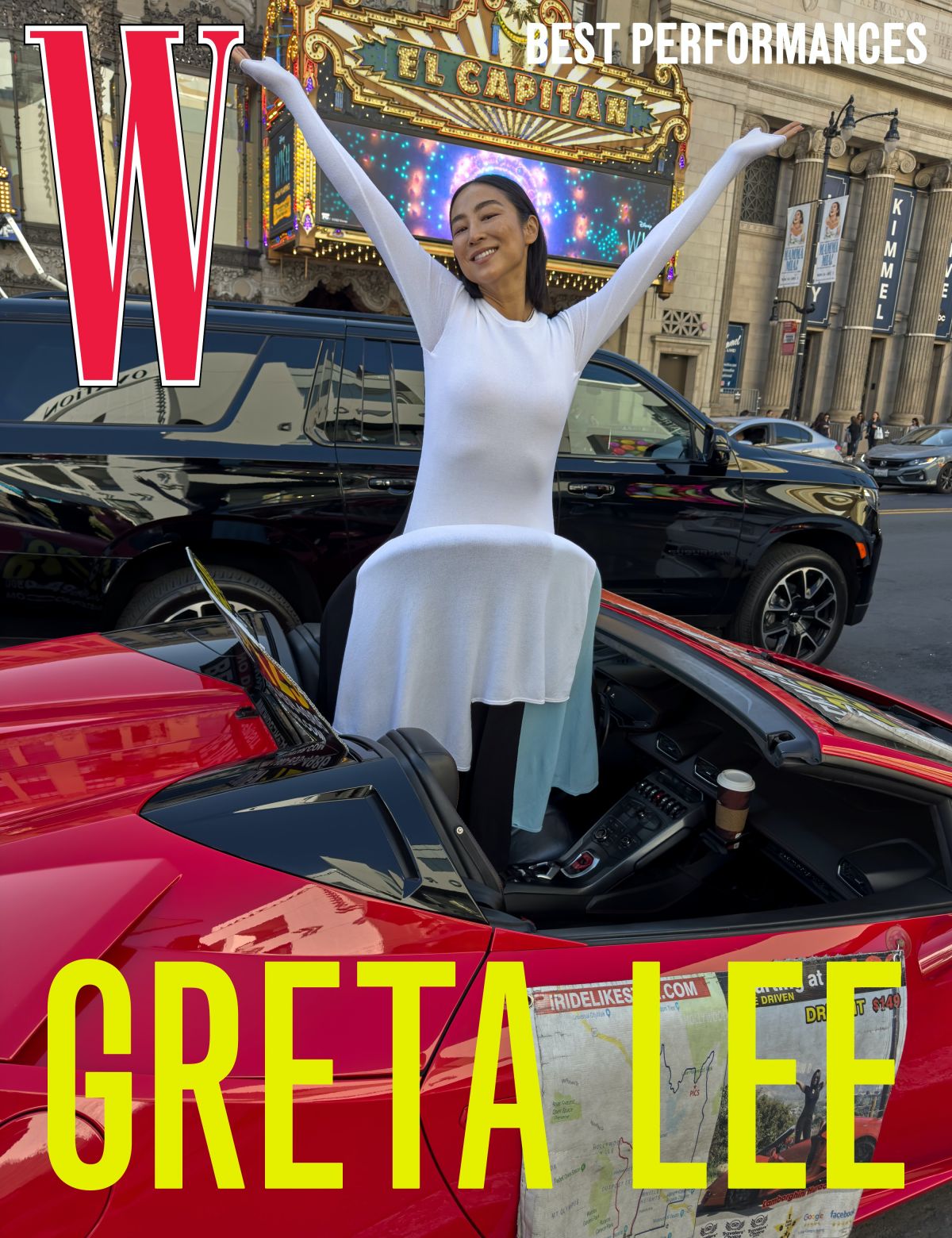 Greta Lee for W Magazine Best Performance Issue, January 2024