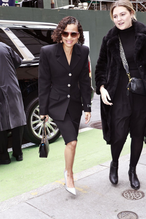 Gugu Mbatha-Raw at Today Show in New York, January 2024 6