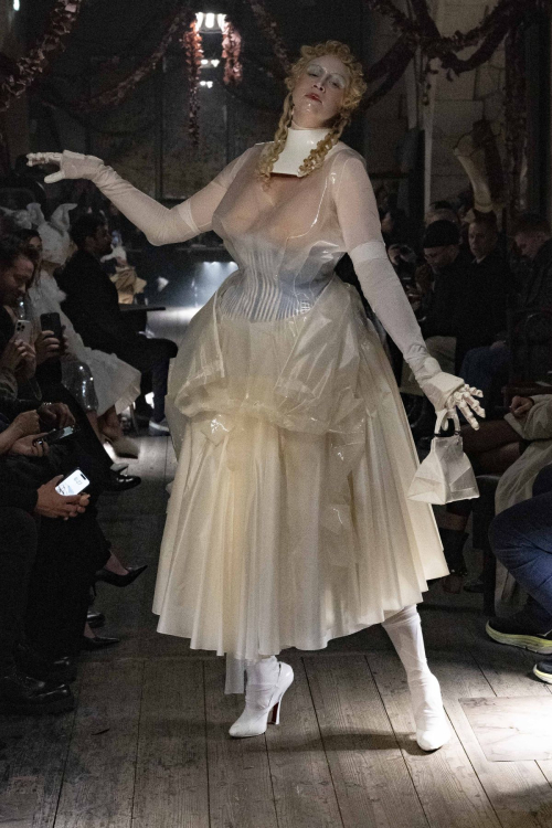 Gwendolin Christie at Maison Margiela Haute Couture Show, January 2024 2